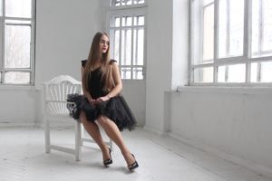 simple elegant black